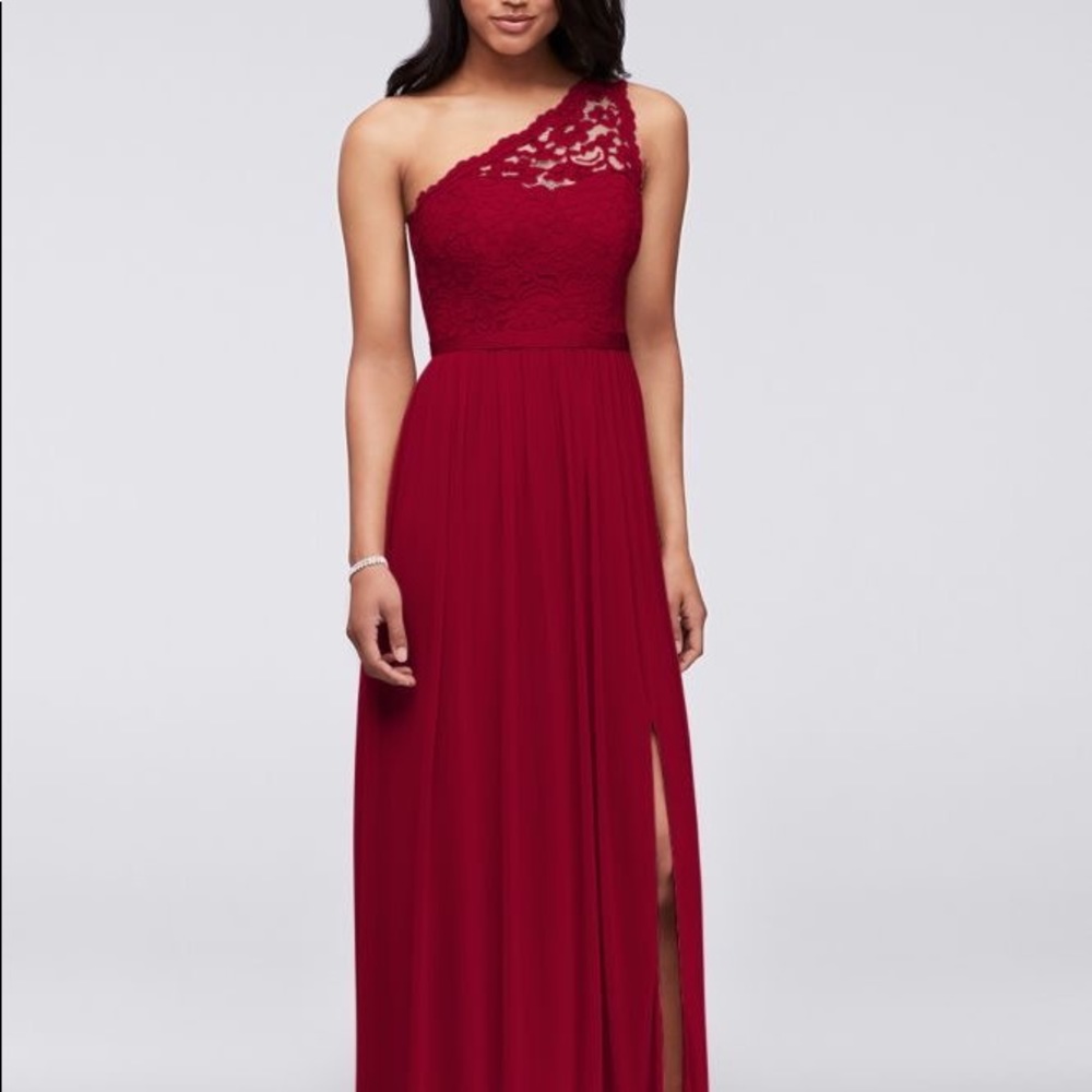 David’s Bridal Bridesmaid Gown